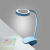 Desk lamp creative USB charging eye-protection learning desk lamp LED penholder mirror folding lamp fan