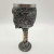 Halloween creative holiday stainless steel skeleton cup resin crafts skeleton goblet decorative furnishings wholesale
