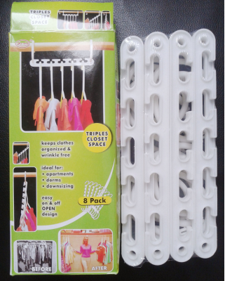 TV shopping color box magic clothes rack multi-functional clothes rack storage rack 8 pieces