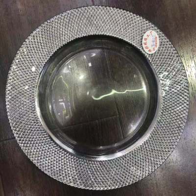 The explosion of foreign trade wholesale Stone plating glass plate plate plate steak Western-style food home decoration