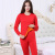 Manufacturers of cashmere thickening  winter fashion women's milk silk round collar large size thermal underwear set