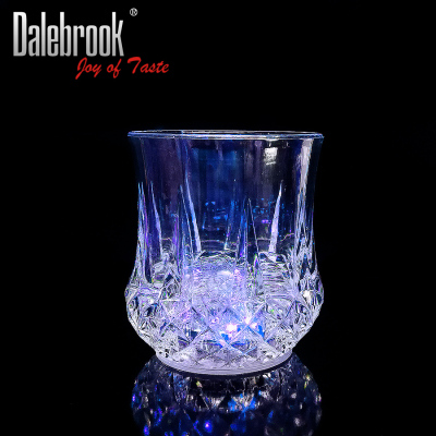 Dalebrook acrylic sensor LED glowware cup, cocktail glass, whisky pineapple cup