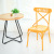Creative modern Nordic retro do old iron back small chairs loft iron art do old low stool shoes stool