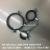 PVC water pipe hoist heavy rubber hose clamp band with rubber clamp heavy rubber clamp