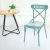 Creative modern Nordic retro do old iron back small chairs loft iron art do old low stool shoes stool