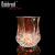 Dalebrook acrylic sensor LED glowware cup, cocktail glass, whisky pineapple cup