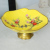 New home crafts/yellow fruit bowl/ceramic storage place
