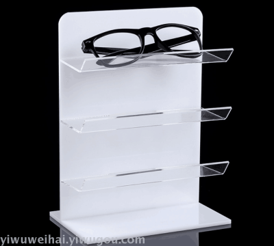 Yiwu weihai new design 3 layers acrylic eyes frame wallet frame custom sales