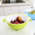 Sell like hot cakes kitchen originality double layer fruit basket rotates lishui basket plastic fruit basin