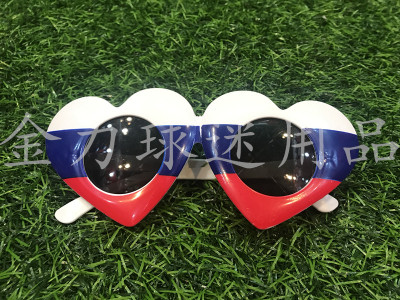 Russia love glasses World Cup fans cheer glasses carnival glasses can be customized