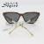 Fashion butterfly shaped large frame sunglasses driving sunglasses 4118B
