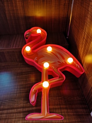 Led Modeling Lamp Flamingo Ins Hot Decorative Lights Christmas Wedding Decoration Small Night Lamp