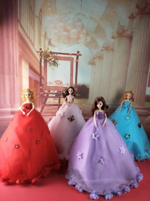 Nicole 3D Barbie Princess Wedding Doll