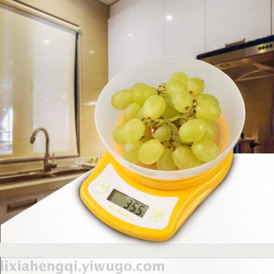 Hot foreign trade with bowl kitchen scales grams scales electronic baking scales