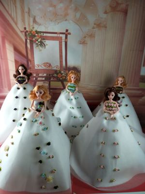 Nicole Rose Barbie Princess Wedding Doll Toy