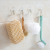 Strong Adhesive Hook Bathroom Wall Hanging Hanger behind the Door Kitchen Wall Paste Row Hook Seamless Sticky Hook