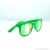 Eyelet printed eyeglasses clover to celebrate Irish saint Patrick's day eyeglasses Irish flag eyeglasses