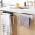 Adhesive Wall Hanging Towel Bar Punch-Free Iron Towel Rack Kitchen Rag Rack Rack Towel Rack