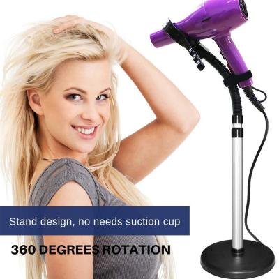 Amazon hot style free hands stainless steel hair dryer the receive bracket lazy hair dryer bracket pet