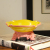 Manufacturers direct hand-painted yellow bottom lotus rhyme ashtray home furnishing ceramic crafts wholesale