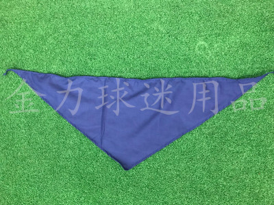 Blue triangle scarf pet neck flag flag manufacturers direct sales