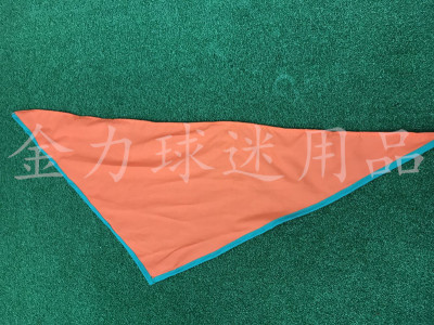 Orange triangle scarf pet neck flag flag manufacturers direct sales