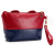 Cross border hot sale Pu cosmetic bag bow point handbag factory direct sales