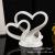 Creative gifts home decoration craft furnishing ceramic cake top doll wedding supplies ceramic crafts