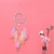 Girl's Heart Dream Catcher Ornaments Handmade Wind Chimes Small Fresh Pendant Room Decoration