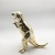 Nordic style ceramic electroplating simulation dinosaur ornaments ceramic crafts home living room gift decorations