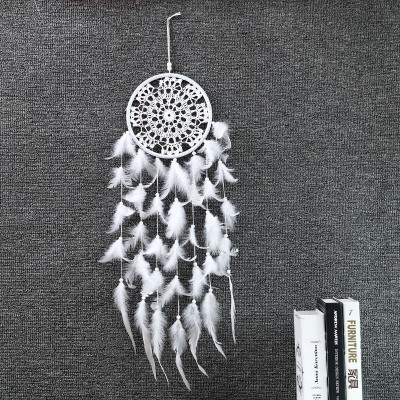 New Style White Wedding Dream Catcher Home Hanging Decoration Indian Dream Catcher