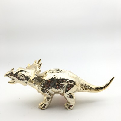 Exquisite furnishings cross-border simulation dinosaur model ceramic crafts rex tyrannosaurus rex feather 