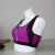 High strength shockproof sports underwear for women with a sexy front zipper to form a shock-absorbing quick-dry yoga vest