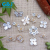 Children's hair band leather band decoration C buckle crystal zircon pendant combination box bag flower decoration 