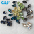 Thin pointed imitation table glass crystal on the d-shaped ear claw drop hand sewing bottom threading claw drilling 