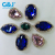 Circular double-pointed satellite drill flying saucer beads on the welding chain 4D ear claw shoe buckle hand sewing