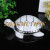 Yiwu manufacturers wholesale ceramic turtle handicrafts small pendulum pieces European style painted gold modern