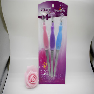 17 cm single head. Double head. Double file. Used for manicure