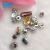 Drop shape rectangle oval imitation Czech water drill glass diamond four claws on the drill 