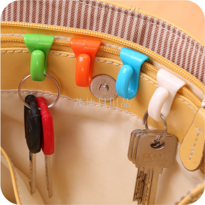 Creative anti-loss handbag hooks inside the bag 2 built-in key clip key chain clip easy to carry bag hook