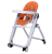European high quality children portable folding dining chair multi-functional baby dining chair space aluminum chair