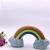 Ceramic rainbow piggy bank home crafts articles rainbow piggy bank creative gifts seven color decorative gifts