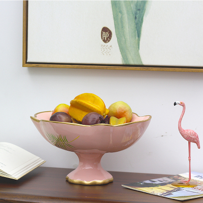 New home crafts/pink flamingo/ceramic storage for furnishings