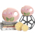 New home crafts/pink flamingo florets/ceramic furnishings porch trumpet