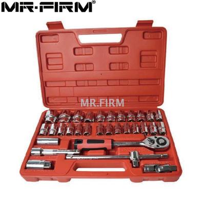 Manufacturer direct selling socket wrench 32 sets of tools for vehicle toolbox maintenance tools