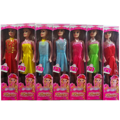 Boxed barbie doll single street stalls mixed batch of children's toys wholesale every girl child bobby gifts and prizes