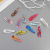 Lovely animal children bb clip metal paint girl hairpin baby print hairpin