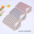 Double-sided bath rub mud scrub gloves for cooking with scrub lines