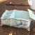blue bottom blue feather bird tissue box home accessories display housewarming gift paper box daily necessities