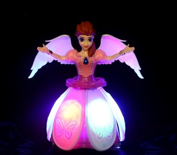 Frozen princess dance toy electric flash music dazzle dance spin princess aisha toy